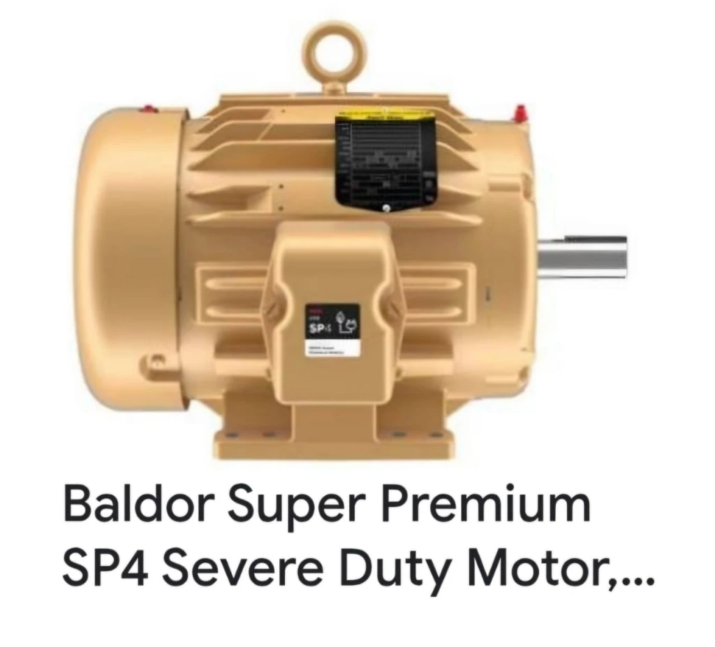 Baldor Baldor Super Premium SP4 Severe Duty Motor 1 66810959_2b52_4927_8307_4869b2b34f01
