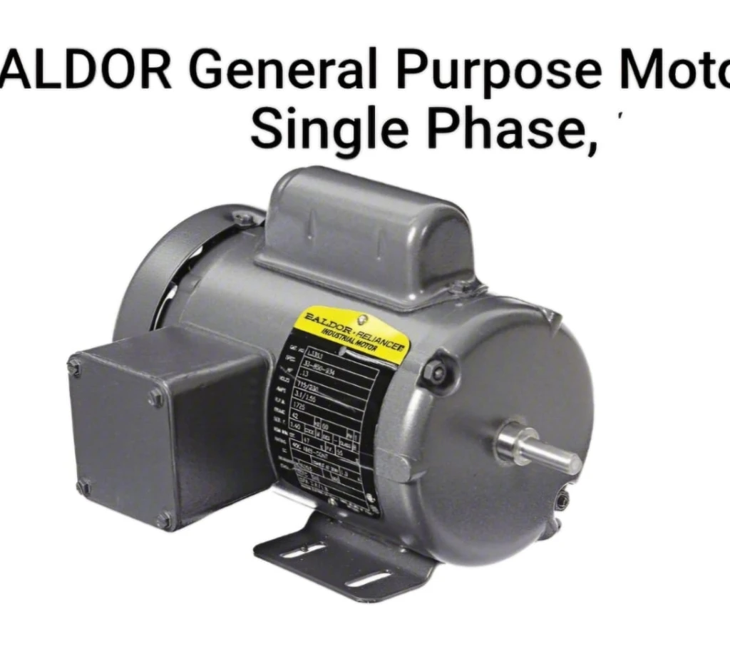 Baldor Baldor General Purpose Motor Single Phase 2 76b37b9f_fc31_4d5b_9366_b97508347a30